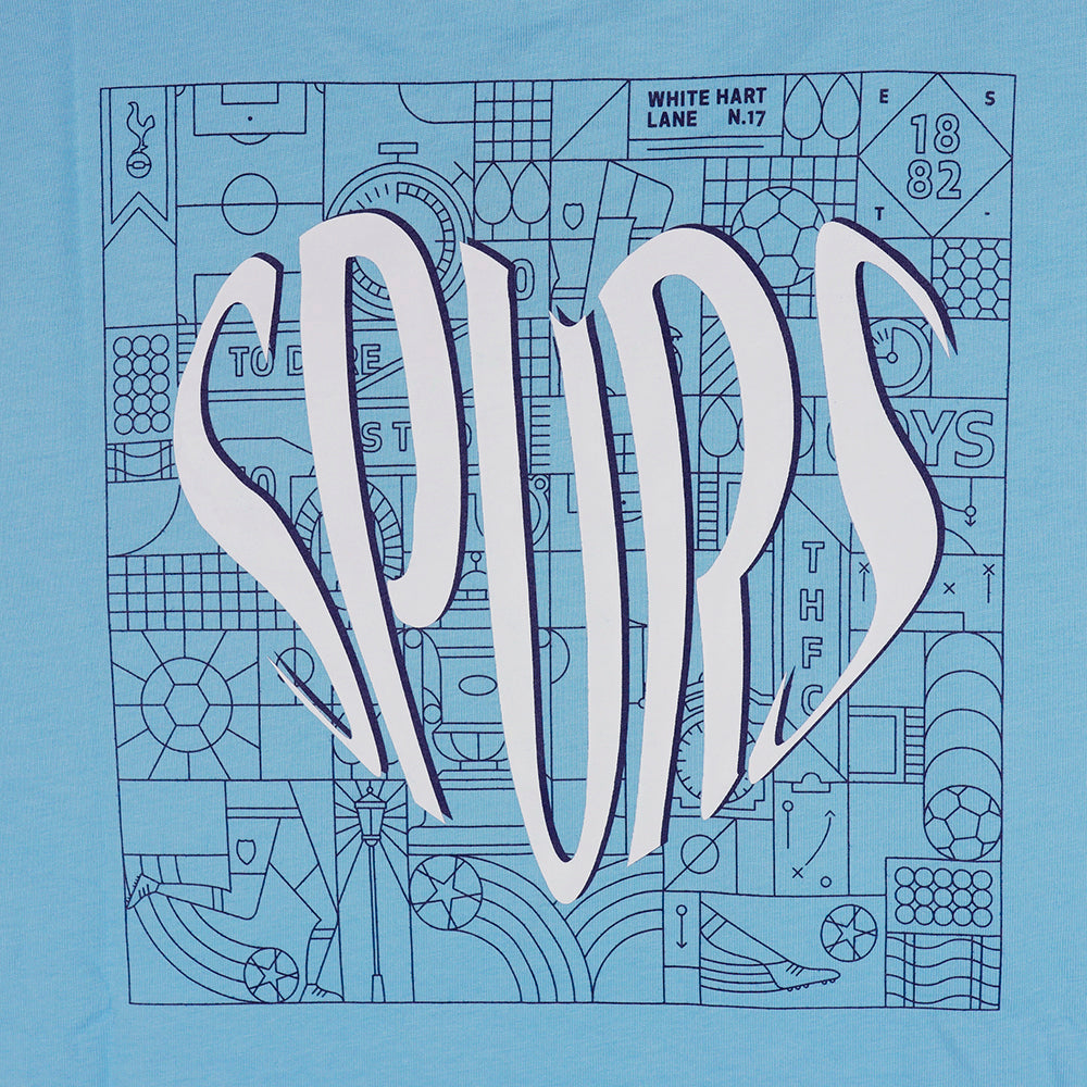 SPURS Two-Tone เสื้อยืดผู้ชาย