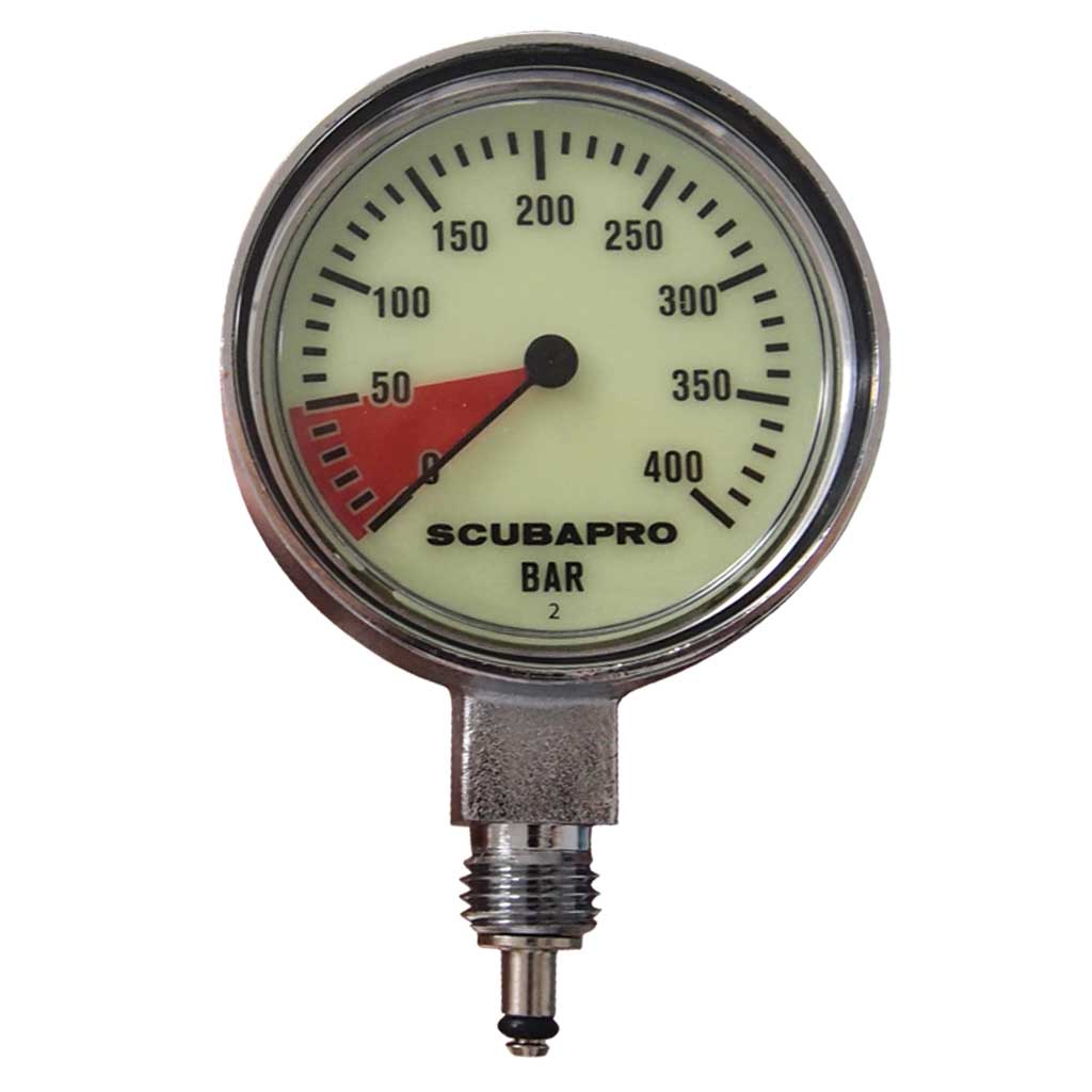 Scubapro U-Line Metal Pressure Gauges - 1 Supersports Thailand