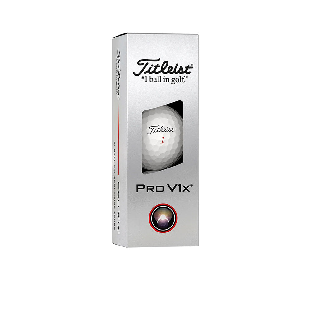 TITLEIST 2025 Pro V1x Golf Balls (12 Balls Pack)