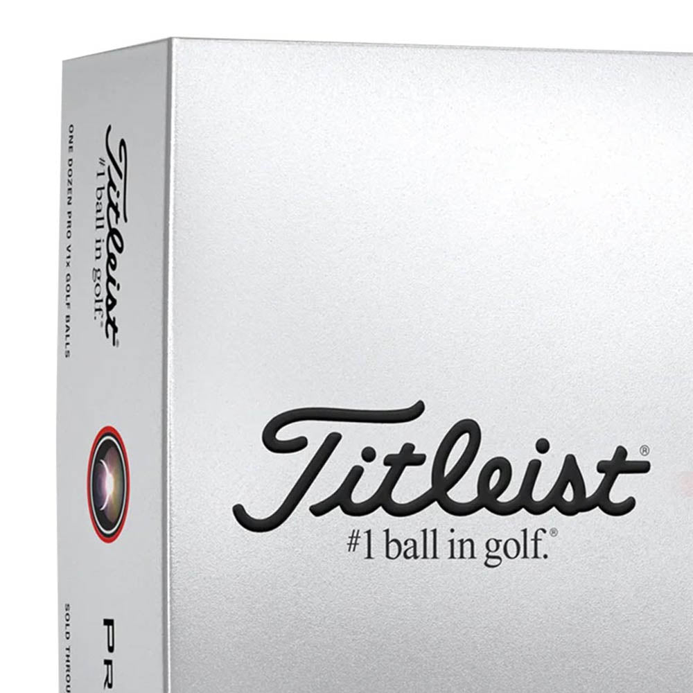 TITLEIST 2025 Pro V1x Golf Balls (12 Balls Pack)