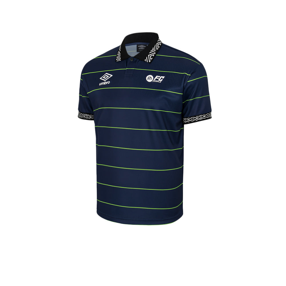 UMBRO x FC Mobile Striped เสื้อโปโลฟุตบอลผู้ชาย