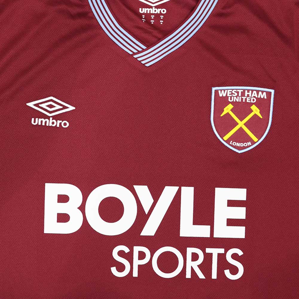 UMBRO Men's West Ham United Home 2025/26 Jersey