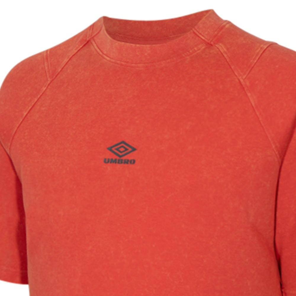 UMBRO Washed High Neck Boxy Men's T-Shirt