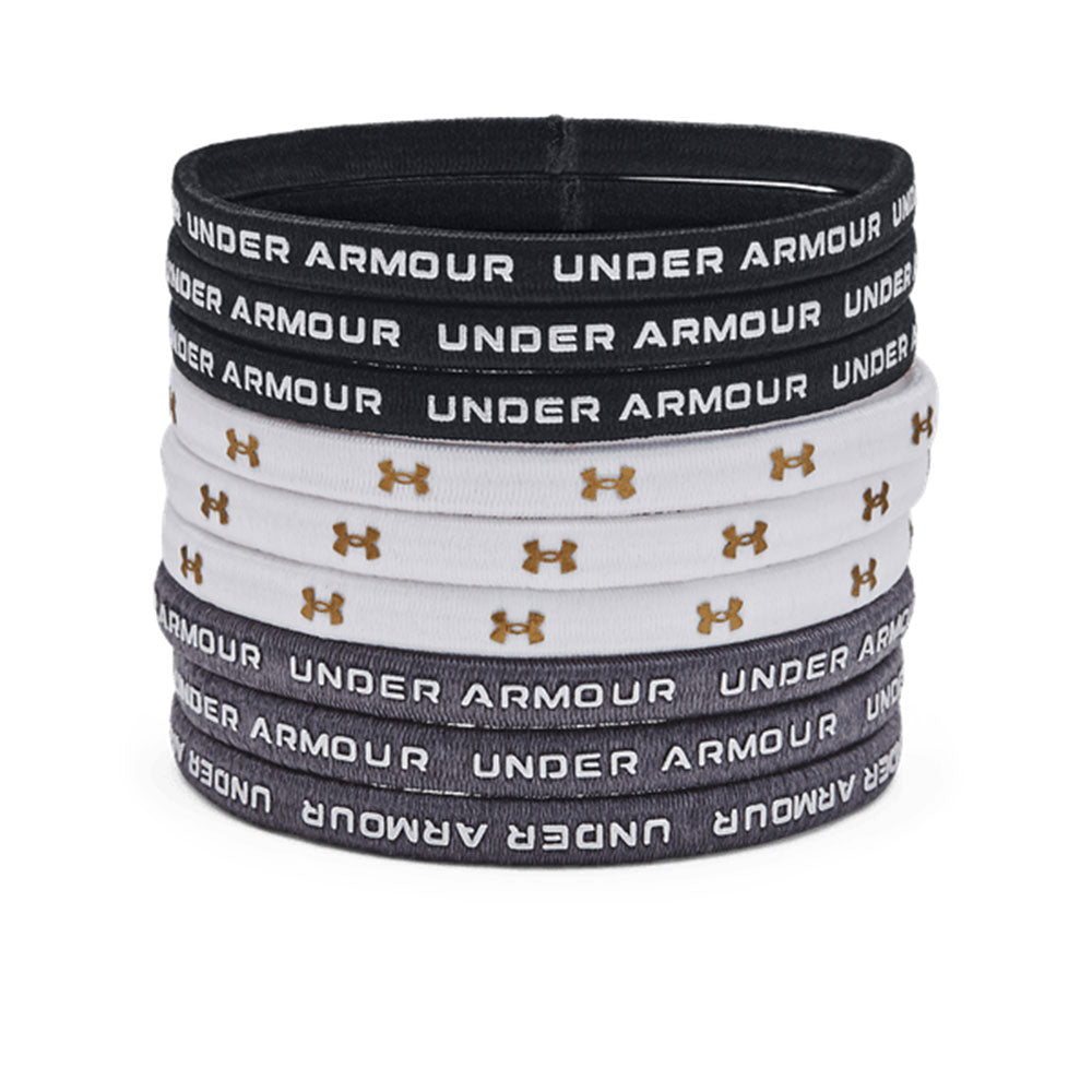 UNDER ARMOUR Elastic หนังยางมัดผมผู้หญิง (แพ็ค 9 ชิ้น)