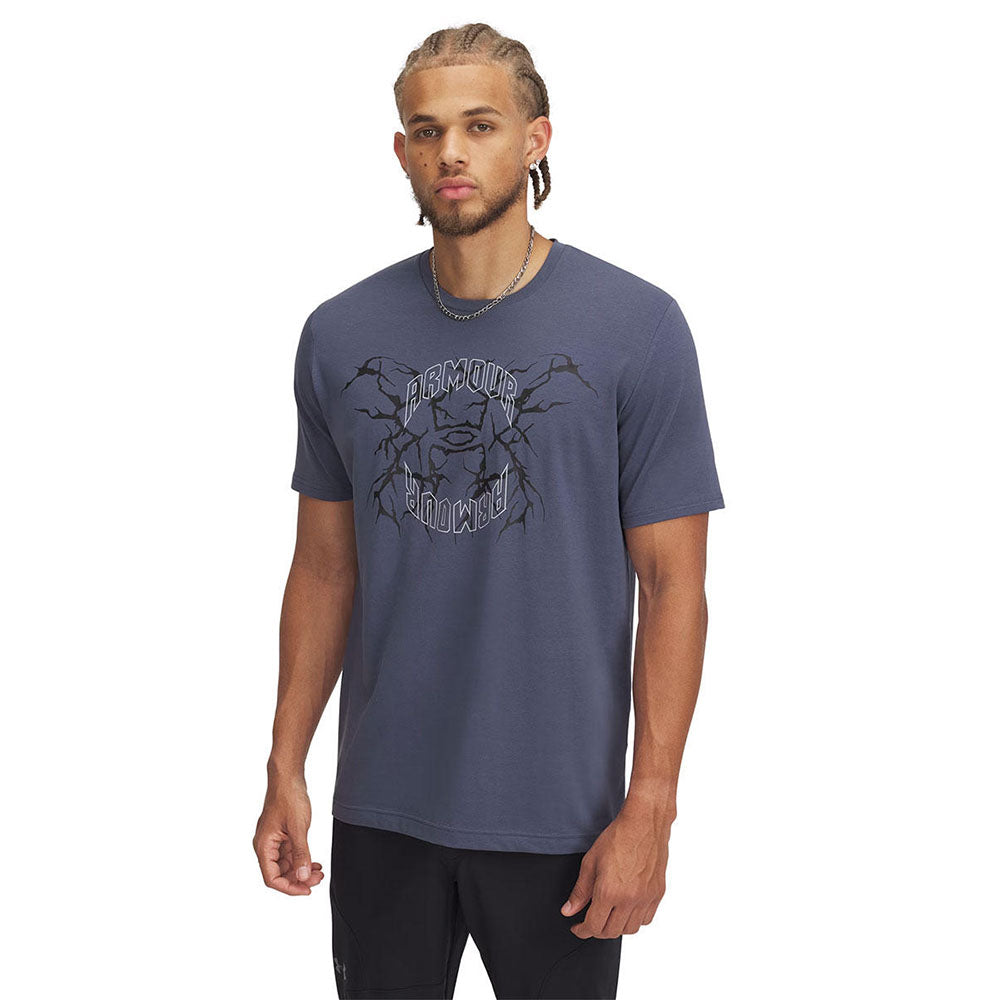 UNDER ARMOUR Thunder Logo เสื้อออกกำลังกายผู้ชาย