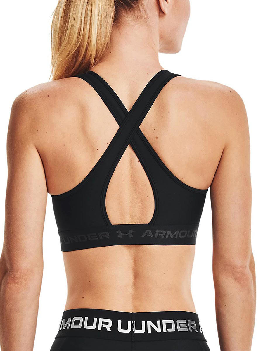 UNDER ARMOUR Mid Crossback สปอร์ตบราผู้หญิง