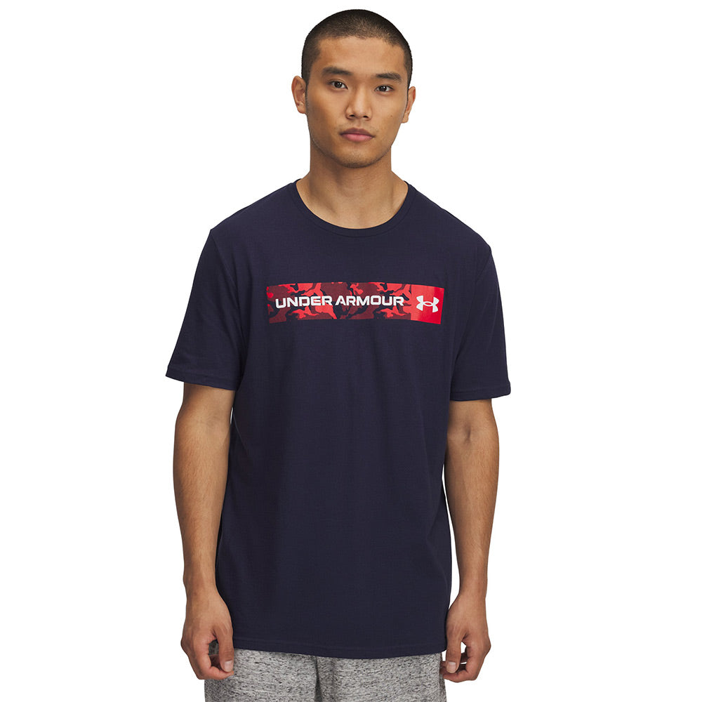 UNDER ARMOUR Camo Chest Stripe Men's Training T-Shirt