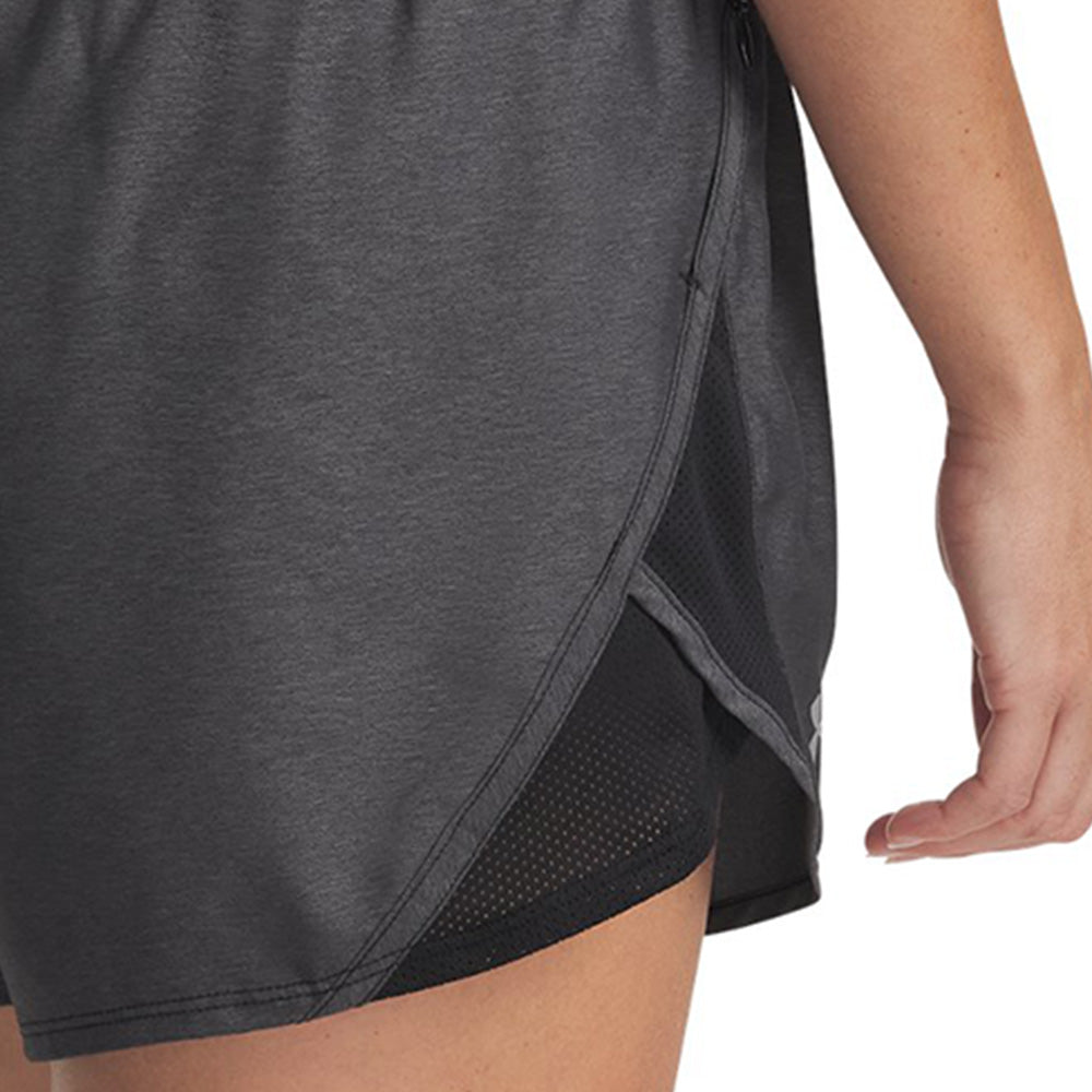 UNDER ARMOUR Fly-By Heather Women's Running Shorts