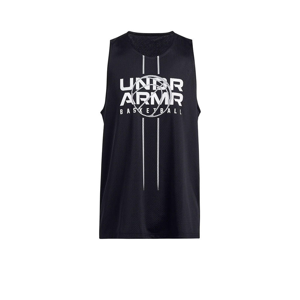 UNDER ARMOUR Zone Reversible เสื้อกล้ามบาสเกตบอลผู้ชาย