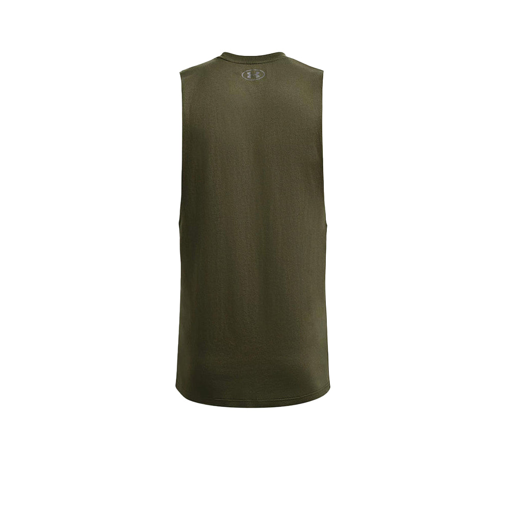 UNDER ARMOUR Left Chest Cut-Off เสื้อกล้ามออกกำลังกายผู้ชาย