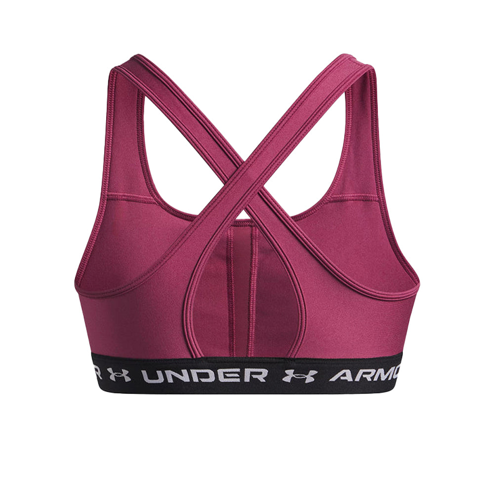 UNDER ARMOUR Mid Crossback สปอร์ตบราผู้หญิง