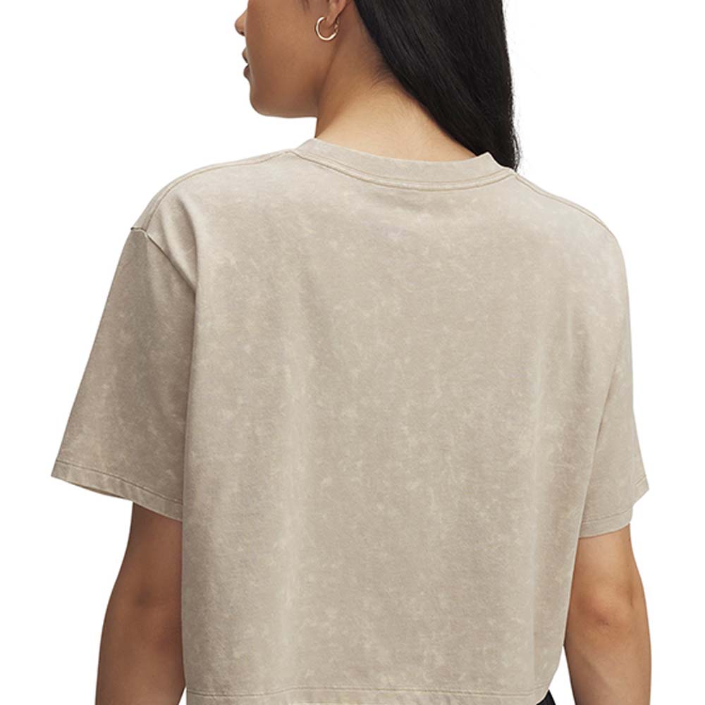 UNDER ARMOUR Wash Logo Boxy Crop Women's Training T-Shirt