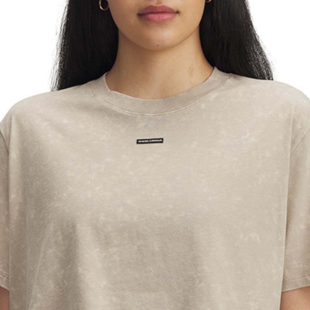 UNDER ARMOUR Wash Logo Boxy Crop Women's Training T-Shirt