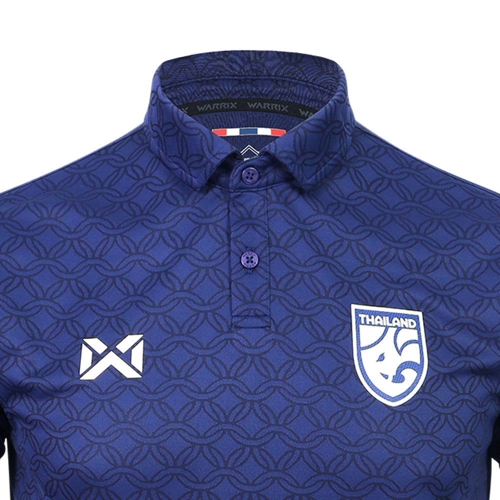 WARRIX Unisex Thailand National Team Cheer Home Big 2025/26 Polo Shirt