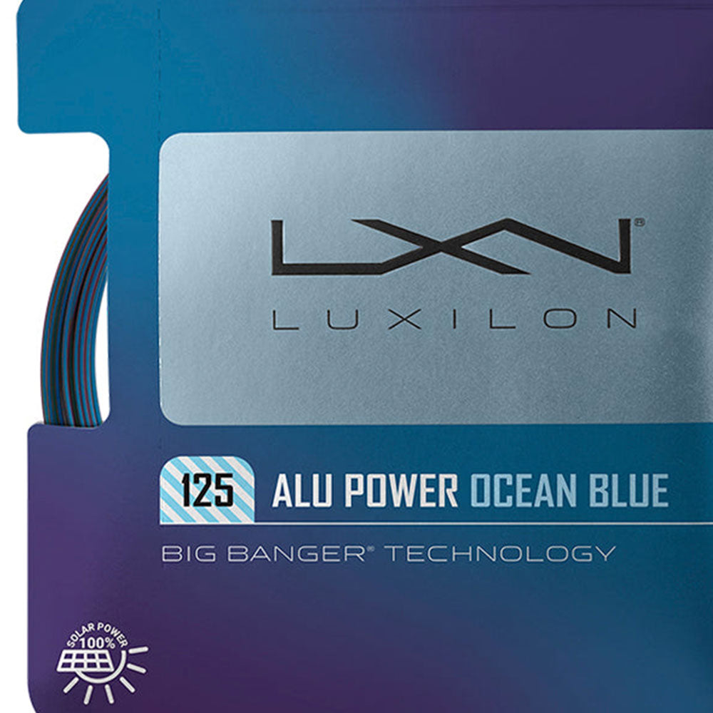 WILSON Alu Power Ocean Blue 125 Tennis String (17g/1.25mm) - Supersports Thailand Supersports Thailand