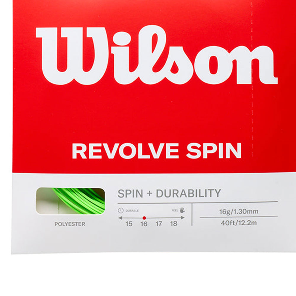 WILSON Resolve Spin 16 Tennis String (16g/1.30mm) - Supersports Thailand Supersports Thailand