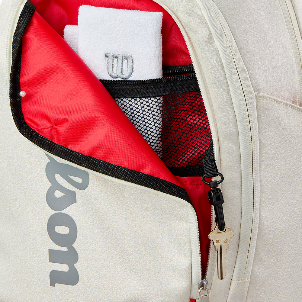 WILSON Tour Backpack 2025 กระเป๋าสะพายหลังเทนนิสผู้ใหญ่