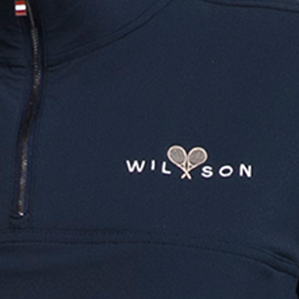 WILSON Davenport Woven Pop Over Women's Tennis Sweatshirt - Supersports Thailand Supersports Thailand