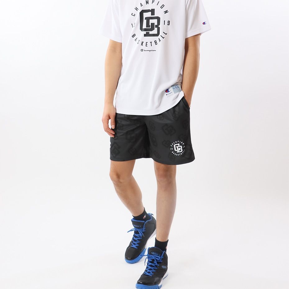 CHAMPION SHORTS กางเกงขาสั้น ผู้ชาย C3-YB545-080 Grey - 1 Supersports Thailand