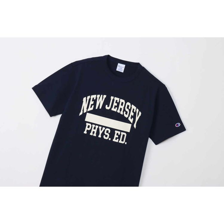 CHAMPION SHORT SLEEVE T-SHIRT เสื้อยืดทีเชิ๊ต ผู้ชาย C3-Z349-370 Blue - 1