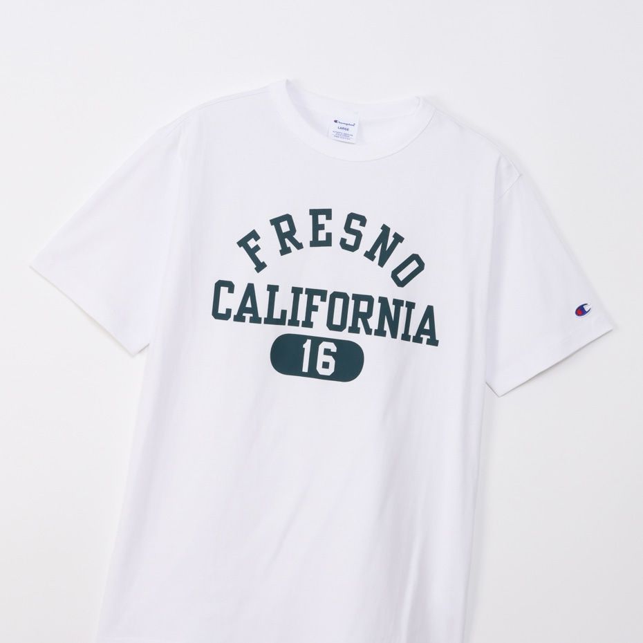 CHAMPION SHORT SLEEVE T-SHIRT เสื้อยืดทีเชิ๊ต ผู้ชาย C3-Z350-014 White - 1 Supersports Thailand
