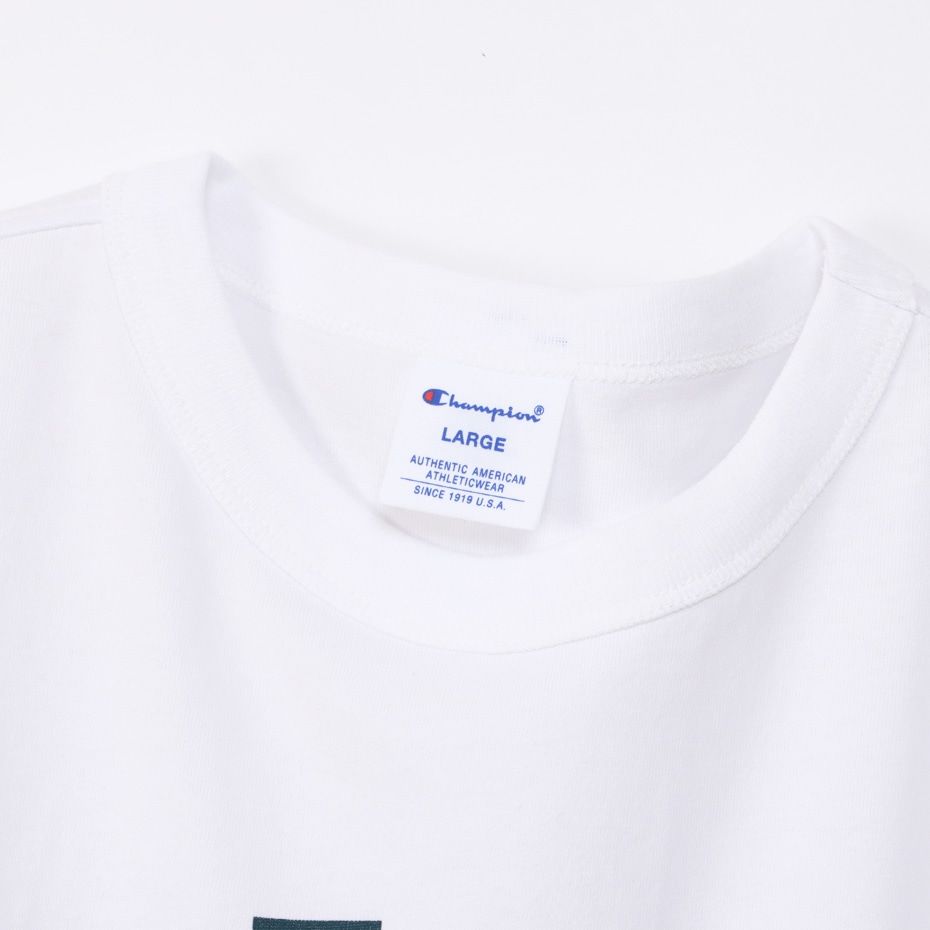 CHAMPION SHORT SLEEVE T-SHIRT เสื้อยืดทีเชิ๊ต ผู้ชาย C3-Z350-014 White - 1