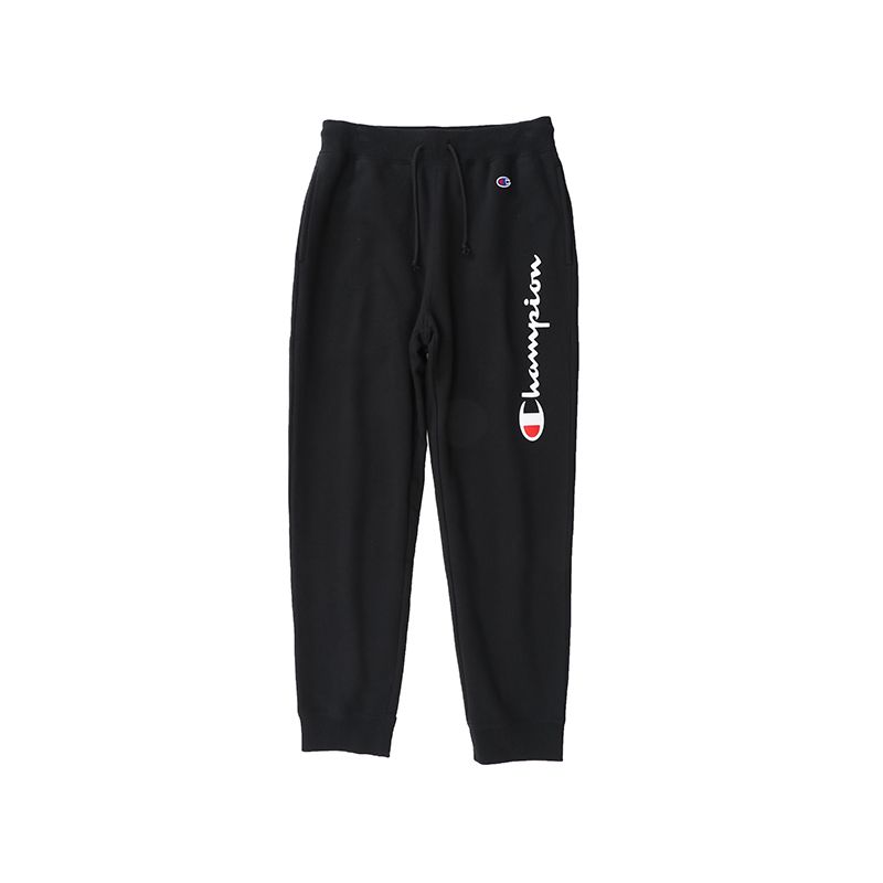 CHAMPION SWEATPANT กางเกงขายาว ผู้ชาย C3-Q203-090 Black - 1 Supersports Thailand