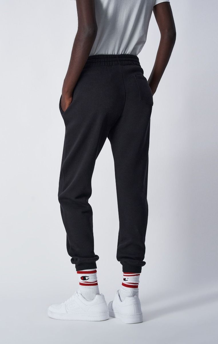 CHAMPION RIB CUFF PANTS กางเกงขายาว ผู้หญิง 116611-KK001 Black - 1 Supersports Thailand