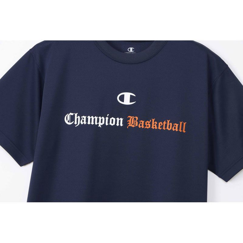 CHAMPION SHORT SLEEVE T-SHIRT เสื้อยืดทีเชิ๊ต ผู้ชาย C3-YB315-370 Blue - 1 Supersports Thailand