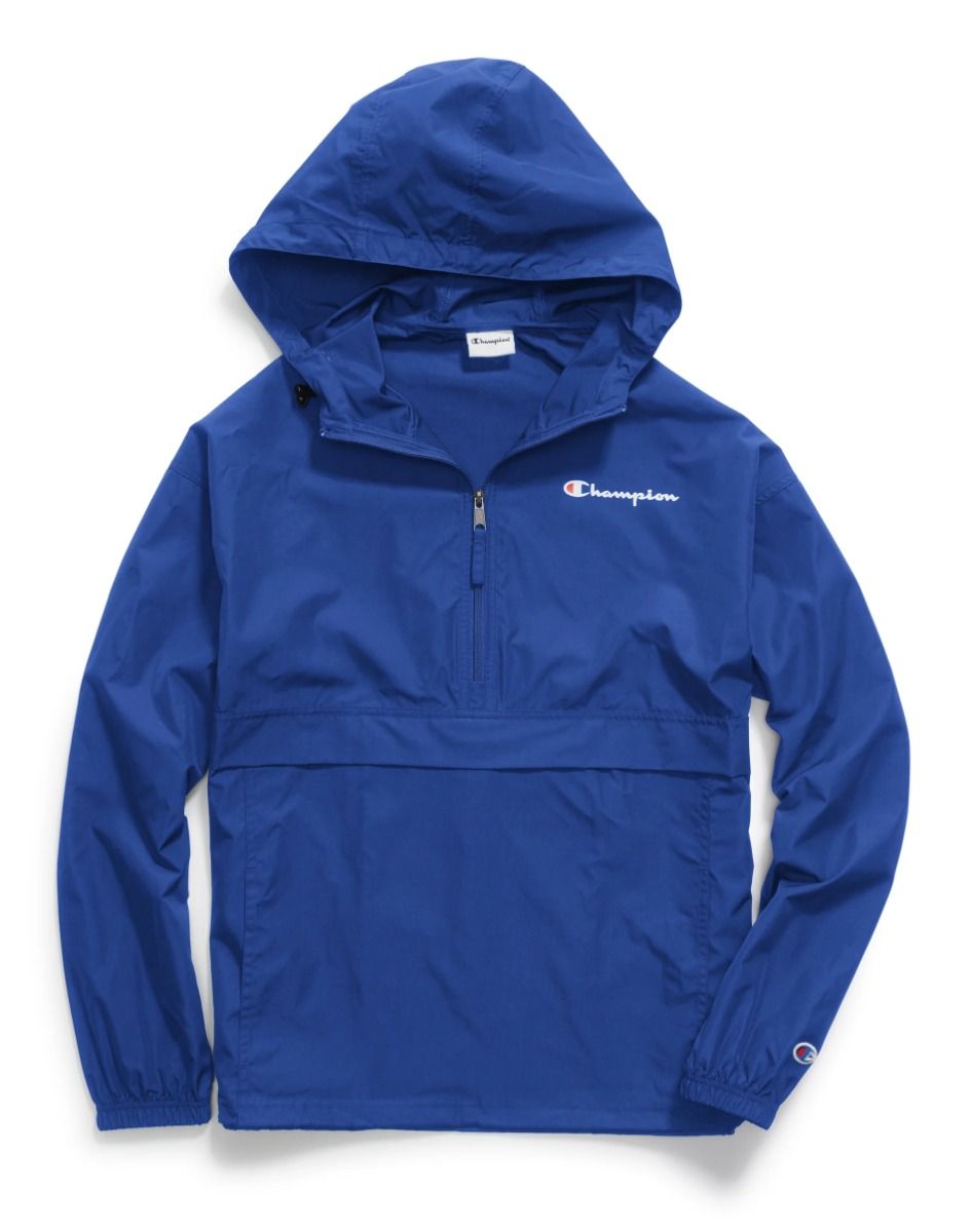 CHAMPION STADIUM PACKABLE JACKET เสื้อแจ็คเก็ต ผู้ชาย V1012 549369-GUX Blue - 1 Supersports Thailand