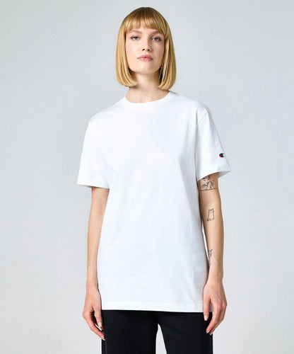 CHAMPION CREWNECK T-SHIRT เสื้อยืดทีเชิ๊ต ผู้หญิง 117207-WW001 White - 1