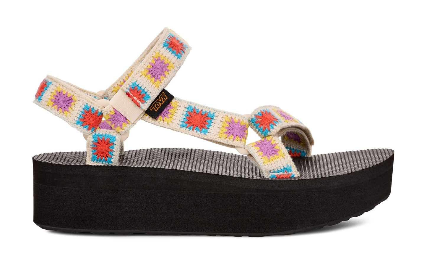 TEVA W FLATFORM UNIVERSAL CROCHET รองเท้าแตะรัดส้น ผู้หญิง 1150210-EXP Multi color - 1 Supersports Thailand