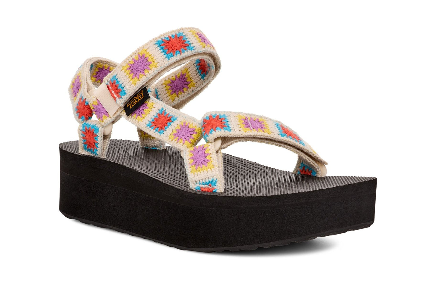 TEVA W FLATFORM UNIVERSAL CROCHET รองเท้าแตะรัดส้น ผู้หญิง 1150210-EXP Multi color - 1 Supersports Thailand