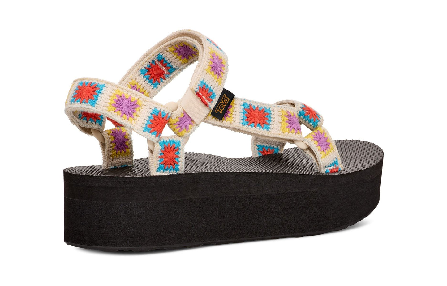 TEVA W FLATFORM UNIVERSAL CROCHET รองเท้าแตะรัดส้น ผู้หญิง 1150210-EXP Multi color - 1 Supersports Thailand