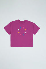 CHAMPION CREWNECK T-SHIRT เสื้อยืดทีเชิ๊ต ผู้หญิง 116645-PS044 Pink - 1