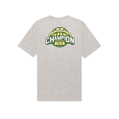 CHAMPION CREWNECK T-SHIRT เสื้อยืดทีเชิ๊ต ผู้ชาย 215716-EM006 Grey - 1