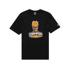 CHAMPION CREWNECK T-SHIRT เสื้อยืดทีเชิ๊ต ผู้ชาย 215715-KK001 Black - 1