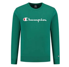 CHAMPION CREWNECK SWEATSHIRT เสื้อสเวตเชิ้ต ผู้ชาย 219828-GS571 Green - 1