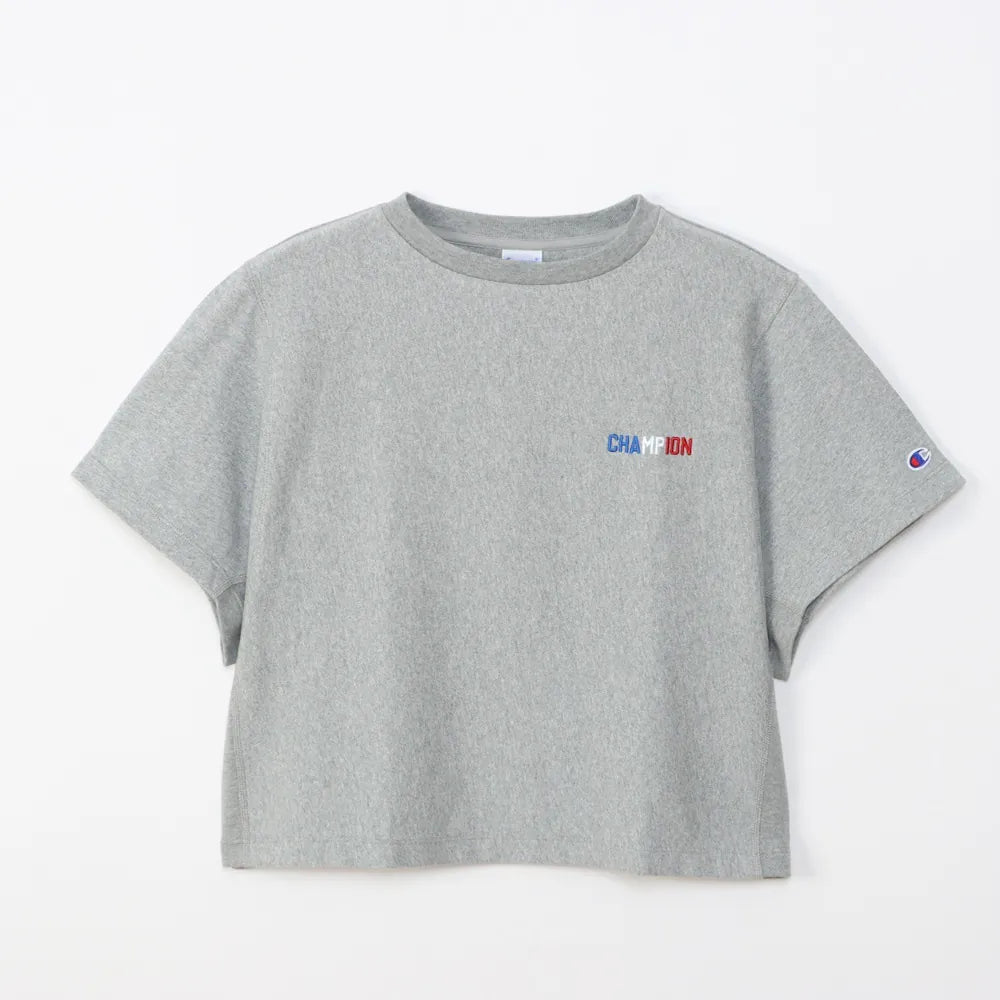 CHAMPION RW SHORT SLEEVE T-SHIRT เสื้อยืดทีเชิ๊ต ผู้หญิง CW-Z302-070 Grey - 1