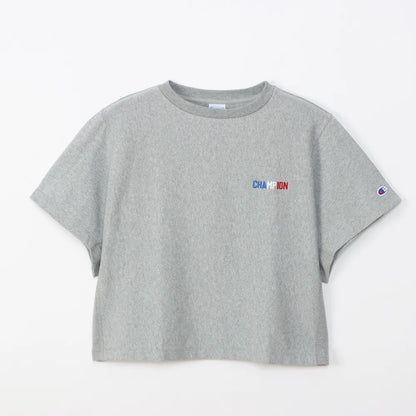 CHAMPION RW SHORT SLEEVE T-SHIRT เสื้อยืดทีเชิ๊ต ผู้หญิง CW-Z302-070 Grey - 1