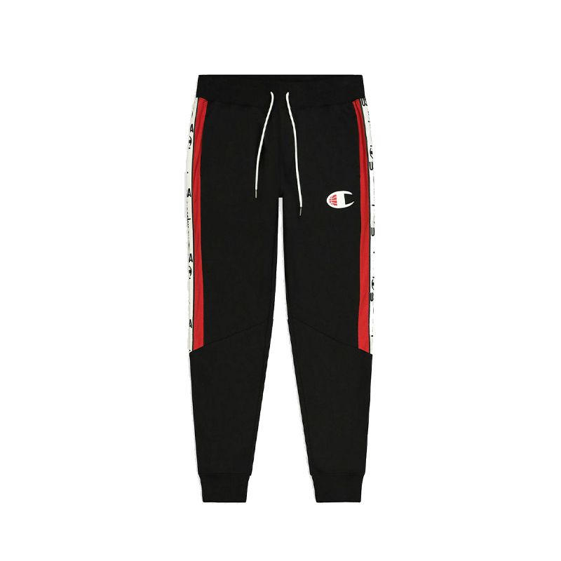 CHAMPION RIB CUFF PANTS กางเกงขายาว ผู้ชาย 216895-KK001 Black - 1 Supersports Thailand
