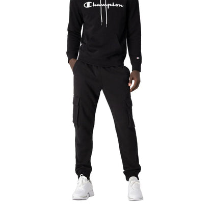 CHAMPION RIB CUFF CARGO PANT กางเกงขายาว ผู้ชาย 218345-KK001 Black - 1