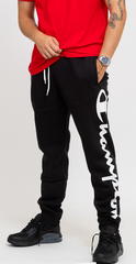 CHAMPION RIB CUFF PANTS กางเกงขายาว ผู้ชาย 219423-KK001 Black - 1