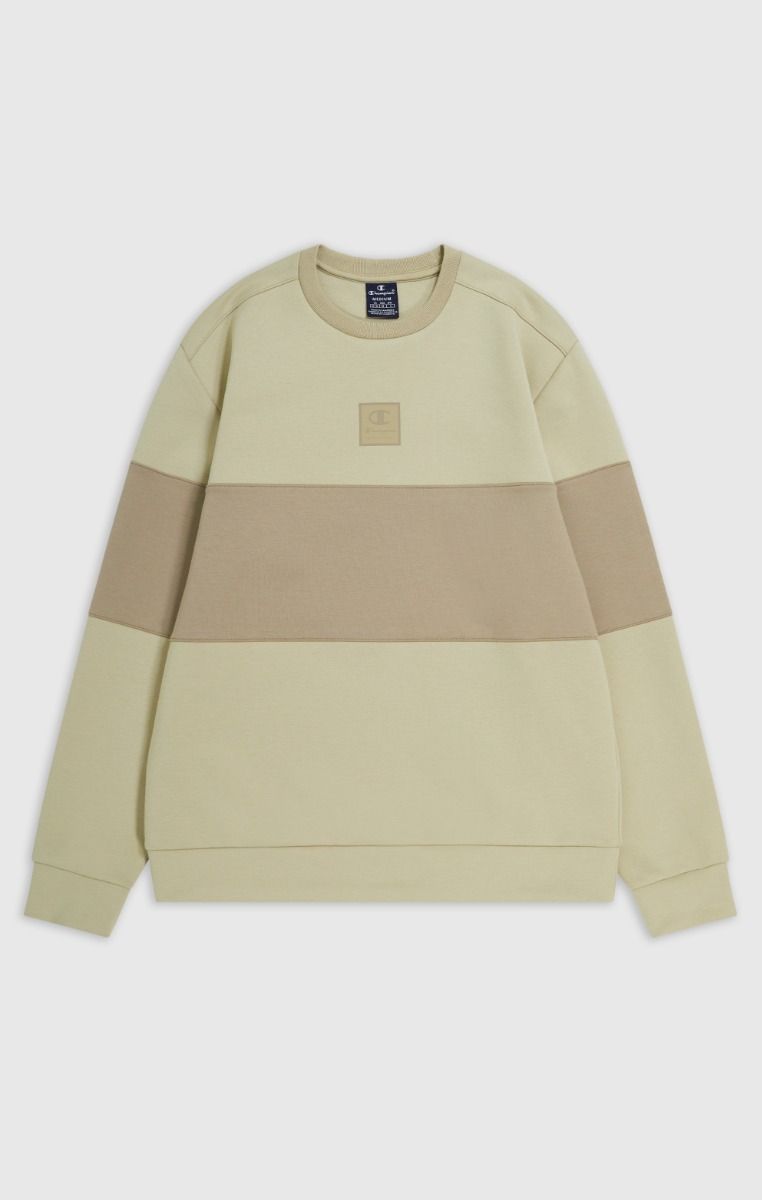 CHAMPION CREWNECK SWEATSHIRT เสื้อสเวตเชิ้ต ผู้ชาย 219763-YS073 Brown - 1