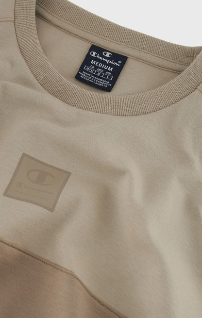 CHAMPION CREWNECK SWEATSHIRT เสื้อสเวตเชิ้ต ผู้ชาย 219763-YS073 Brown - 1
