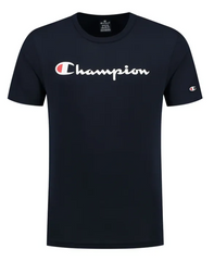CHAMPION CREWNECK T-SHIRT เสื้อยืดทีเชิ๊ต ผู้ชาย 219831-BS501 Blue - 1