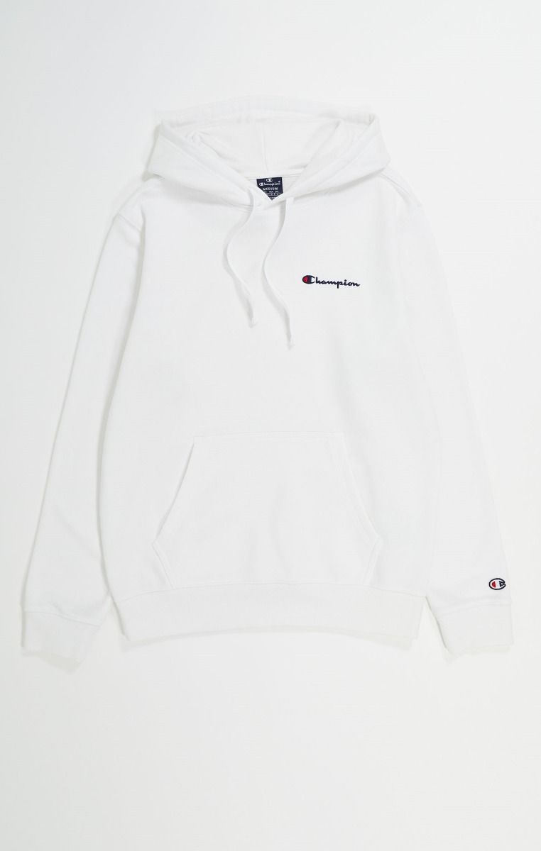 CHAMPION HOODED SWEATSHIRT เสื้อฮู้ด ผู้ชาย 219835-WW001 White - 1