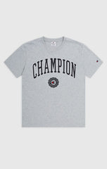 CHAMPION CREWNECK T-SHIRT เสื้อยืดทีเชิ๊ต ผู้ชาย 219852-EM031 Grey - 1