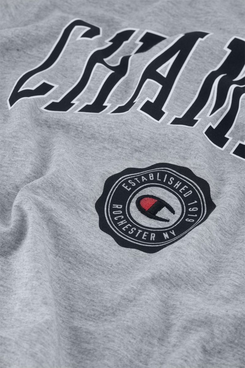 CHAMPION CREWNECK T-SHIRT เสื้อยืดทีเชิ๊ต ผู้ชาย 219852-EM031 Grey - 1