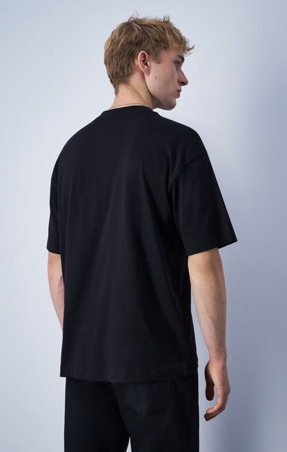 CHAMPION CREWNECK T-SHIRT เสื้อยืดทีเชิ๊ต ผู้ชาย 219856-KK003 Black - 1